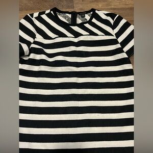 Ann Taylor Monochrome Patterned Top